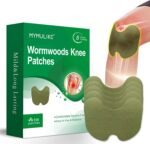 MYMULIKE 100Pcs Pain Relief Patch for Knee, Wormwood Herbal Knee Patches for Arthritis, Relieves Muscle Soreness in Knee, Neck, Shoulder (for Knee-100) - Image 2