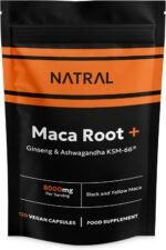 Maca Root Black & Yellow 8000mg Complex enriched with KSM Ashwagandha & Ginseng - 120 High Strength Capsules - Image 2