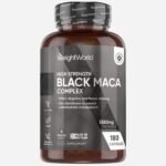Maca Root Capsules 5550mg - 180 Capsules - 6 Months Supply - Black & Yellow Maca with L-Arginine & Panax Ginseng - Zinc Contributes to Normal Fertility & Reproduction (EFSA) - for Men & Women - Image 2