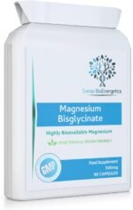 Magnesium Bisglycinate (Glycinate) 500mg - 90 Highly Bioavailable, Maximum Absorption Capsules for Better Sleep, Muscle and Nerve Support Vegan & UK Made - Image 2