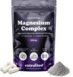 Magnesium Complex 300mg - 30 Day Supply - Triple Magnesium Blend with Bisglycinate - High Absorption Vegan & Non-GMO - Supports Bone Health, Sleep, Muscle Growth Supplements, 60 Capsules - Image 2