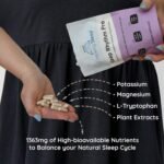 Magnesium Complex Sleep Nutrition - Improve your sleep experience - 1363mg Mag Complex with high bioavailability – Improves overnight hydration - Made in UK - 60 Vegan capsules - Up to 2-months supply - Image 2