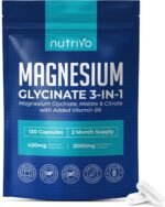 Magnesium Glycinate 3-in-1 Complex 2000mg | Magnesium Glycinate, Malate & Citrate with Vitamin B6 | 120 Capsules - 2 Months Supply | High Absorption | No Fillers or Binders | 3rd Party Tested - Image 2