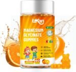 Magnesium Glycinate Gummies 100mg for Kids, Calm Magnesium Gummies for Sleep, Relaxation, Brain, Focus, Bone, No Melatonin, Gluten Free, Non GMO, Vegan, 60 Gummies (1) - Image 2