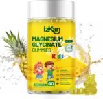 Magnesium Glycinate Gummies 100mg for Kids, Calm Magnesium Gummies for Sleep, Relaxation, Brain, Focus, Bones, No Melatonin, Gluten Free, Non GMO, Vegan, 60 Gummies (1) - Image 2