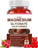Magnesium Glycinate Gummies 400mg - Sugar Free Magnesium Potassium Supplement for Relaxation, Calm, Stress Relief, and Sleep Support for Adults - 60 Raspberry Gummies - Image 2