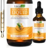 Magnesium Glycinate Liquid Drops - Liquid Magnesium Complex Supplement - Pineapple Flavour, High Absorption, Vegan & Non-GMO, Support Muscle Relaxation, Bowel Health & Sleep, 60ml - Image 2