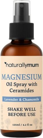 Magnesium Oil Spray with Ceramides | Support for Sleep, Muscle Recovery, Leg Cramps | 43,750mg Magnesium | Non-Greasy Formula | Topical Spray | 4.2fl oz - Image 2