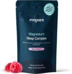 Magnesium Powder for Sleep – High Absorption Magnesium Citrate & Glycinate with L-Theanine, Chamomile & Passionflower – Natural Sleep Aid & Relaxation Supplement – 30 Servings – by Evopure - Image 2