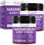 Magnesium Sleep Cream - Natural Sleep Aid with Magnesium, Lavender, and Chamomile - Relieves Stress, Soothes Muscles, and Promotes Deep Restful Sleep - Image 2