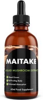 Maitake Mushroom Liquid Extract - Antioxidant-Rich, Pure Maitake Mushroom Supplement - Immune System Booster, Energy Supplements - Non-GMO, 100% Natural, Natural Ingredients - 60ml - Image 2