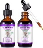 Melatonin for Cats Cat Melatonin Cat Calming Cat Sleep Aid Cat Sedative for Grooming - Helps to Support Restful Sleep for Your Cat - Anxiety Relief for Cats (120ml) - Image 2