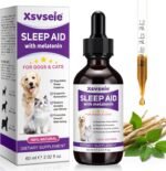 Melatonin for Dogs & Cats, Sleep Aid & Dog Anxiety Relief for All Breeds, Dog Calming Melatonin for Noise, Fireworks, Separation & Travel Stress - Promotes Relaxation, Sleep & Calm Behaviour 60ml (1) - Image 2