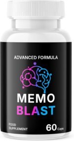Memo Blast 60 Capsules Non GMO 1 Month Supply Advanced Formula All Natural Brain & Memory Support Supplement Pills - Image 2