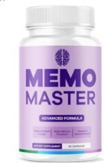 Memo Master Advanced Formula – Brain Health & Cognitive Support – Memory, Focus & Concentration Supplement – Nootropic with Natural Ingredients – 60 Capsules - New & Sealed - Image 2