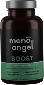 Meno Angel Boost Cognitive Support Supplement, Energy and Mood Enhancement, with Lion's Mane, Ginkgo Biloba, B-Vitamins - Image 2