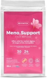 Menopause Patches for Women | Natural Menopause Supplement for Hot Flushes, Night Sweats, Fatigue, Mood & Sleep Support | Vegan Formula with Black Cohosh | 30 Patches | Revivatox® - Image 2