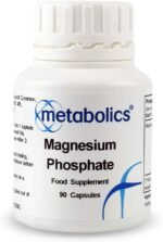 Metabolics Magnesium Phosphate 90 Capsules – 112 mg Phosphate Supplement – Supports Energy, Bones & Muscles, Vegetarian, UK Made - Image 2