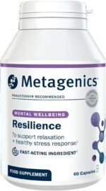 Metagenics Resilience - Supports Fatigue - with Ashwagandha, Ginseng, Lemon Balm + Mushroom Extracts with L-theanine & Vitamins - 60 Capsules - Image 2