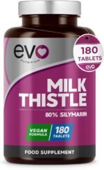 Milk Thistle Tablets | 80% Silymarin | 180 Tablets | Vegan Supplement | Milk Thistle Capsules Alternative | Made in The UK - Image 2