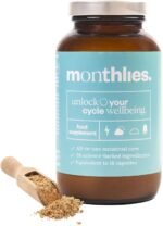 Monthlies Period Pain & PMS Relief Supplement Bundle – UK-Made Tropical Flavour, Hormonal Balance & Mood Support for Women with Ginger, Lemon Balm, Flaxseed, Magnesium – 30 Servings – Vegan (Powder) - Image 2