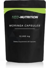 Moringa Capsules 10,000mg | Potent Antioxidant Superfood | Non-GMO, Third-Party Tested Pure Moringa for Energy, Immunity & Gut Health Support | 100% Moringa Oleifera | Vegetarian & Gluten-Free | 60 Ct - Image 2