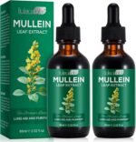 Mullein Drops, Mullein Leaf Extract Drops,Mullein Leaf Liquid Drops, Mullein Herbal Supplements Drops for Fast Absorption (2PCS) - Image 2