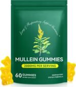 Mullein Gummies, Mullein Leaf Extract for Lungs, Mullein Leaf Gummies 2000mg, Lung and Respiratory System Support, Immune Booster 60 Count - Image 2