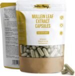 Mullein Leaf Extract Capsules 5000mg Equivalent | Vegan Lung Cleanse & Respiratory Support | Clears Mucus & Congestion | Soothes Throat | Lung Health & Detox for Smokers | 60 Capsules - Image 2