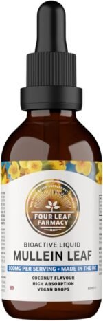 Mullein Leaf Extract for Lungs - Made in UK - High Strength Liquid Mullein Leaf - Mullein Leaf Drops - Image 2