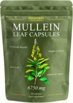 Mullein Leaf Extract for Lungs. Highest Strength 6750mg Mullein 10:1 Extract, Lung Detox & Respiratory Support | 60 Capsules | 2 Month Supply. Vegan Supplement. - Image 2