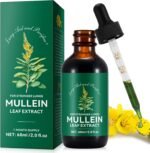 Mullein Leaf Extract for Lungs,60ML Premium Mullein Leaf Extract Drops Balance Mullein Drops for Lungs,Vegan Premium Mullein Leaf Extract Fast Absorption - Image 2