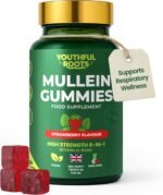 Mullein Lung Support 60 Gummies. 6 in 1 Botanical Blend with Elderberry, Marshmallow Root & Licorice Root Extract, Quertin and Bromelain - Image 2