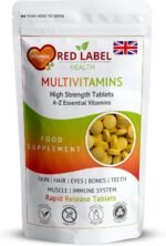 Multivitamin 30 Tablets (1 Month Supply) for Men & Women High Strength Multi Vitamin Supplement for Immune Support & Wellbeing, One a Day Multivitamins - Image 2
