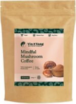 Mushroom Coffee 500g, by Yin & Yang Superfoods (100 Servings), Boost Focus & Immunity | Reishi, Cordyceps, Lion's Mane, Chaga, Brazilian Arabica Instant Coffee | Antioxidant Rich - Image 2