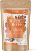 Mushroom Coffee Blend (Instant) - 100g - 40 Servings - Arabica, Lion's Mane, Cordyceps, Chaga & More - Natural Energy & Focus - UK Made - 5% Micro Ground Coffee - Image 2