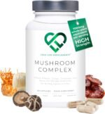 Mushroom Complex by LLS | Contains 1000mg Reishi, Chaga, Cordyceps, Lions Mane and Shiitake Mushrooms | 120 Capsules - 2 Month Supply | No Fillers | Vegan | Love Life Supplements - Image 2