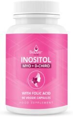 Myo-Inositol & D-Chiro Capsules with Folic Acid for PCOS | Prenatal Fertility Supplements for Women | Vitamin B8 | Improves Hormonal Balance & Supports Ovarian Function | 40 to 1 - Image 2