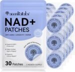 NAD+ Patches for Women, NAD+ Patch for Anti-Aging and Wellness Support, Nicotinamide, Vitamin C, Premium 8-Hour Time-Release Formula, Vegan, 30 Count - Image 2