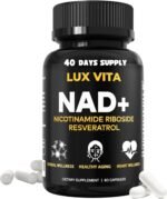 NAD+ Supplement Nicotinamide Riboside Resveratrol Natural Non-GMO for Overall Health, Positive Aging and Heart Wellness NAD Supplements UK - Image 2