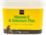 NAF Vitamin E and Selenium 1kg – Antioxidant Supplement for Horses – Supports Muscle Function, Recovery & Immunity – Ideal for Horses in Work or Low-Grazing Conditions - Image 2