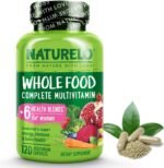 NATURELO Whole Food Multivitamin for Women - with Natural Vitamins, Minerals, Botanical Blends - Complete All-in-One Supplement for Energy, Brain, Eye Health - 120 Vegan Capsules | 1 Month Supply - Image 2