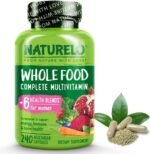 NATURELO Whole Food Multivitamin for Women - with Natural Vitamins, Minerals, Botanical Blends - Complete All-in-One Supplement for Energy, Brain, Eye Health - 240 Vegan Capsules | 2 Month Supply - Image 2