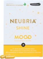 NEUBRIA Shine Mood Complex – Multivitamin for Adults with Ashwagandha, Rhodiola, Turmeric, B Complex Magnesium & Zinc - Potent Formula for Daily Wellness – 30 Capsules - Image 2