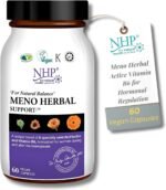 NHP Advanced Meno Herbal Support - Vegan Supplement for Hormonal Balance During Perimenopause & Menopause with Phytoestrogens, Vitamin B6, and Natural Herbal Ingredients 60 Vegan Capsules - Image 2