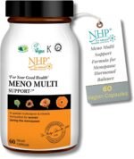 NHP Advanced Meno Multi Support - Multivitamin Formula for Menopause Health, Hormonal Balance, Bone Strength and Overall Well-Being,Gluten - Free, Dairy Free,60 Vegan Capsules - Image 2