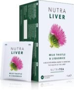 NUTRALIVER Liver Detox Tea - Cleanse & Support with Milk Thistle, Turmeric & Fennel - 60 Enveloped Tea Bags - Herbal Tea - 3 Pack by Nutra Tea - Image 2