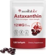 Natural Astaxanthin 12mg - 120 Softgels - 4 Months Supply - Vegan Astaxanthin Supplements - Sourced from Haematococcus Pluvialis Microalgae - Non-GMO & Vagen - for Both Men & Women - Image 2