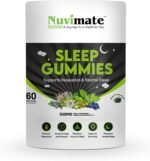 Natural Sleep Support Gummies | Deep Sleep Supplement for Better Sleep Non Habit Forming Formula for Health Sleep Cycle for Men & Women - 60 Count - Image 2