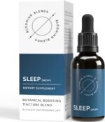 Natural Slumber Drops - Promotes Deep & Restful Sleep Cycles - Restful Nighttime Blend from Linden Flower, Chamomile, Lavender, Oat Straw, & Ashwagandha Extract for Adults - 30ml, Blooming Blends - Image 2
